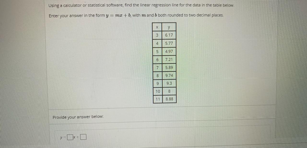 [Solved]: Using A Calculator Or Statistical Software, Find