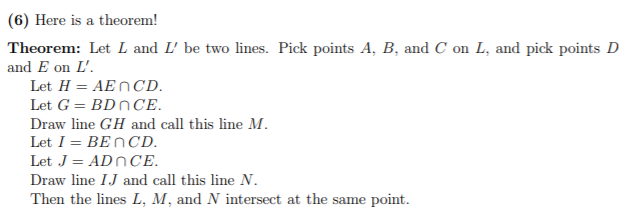 6 Here Is A Theorem Theorem Let L And L Be Tw Chegg Com