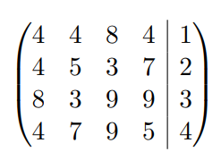 Solved a) Write a Python code that uses Gaussian elimination | Chegg.com