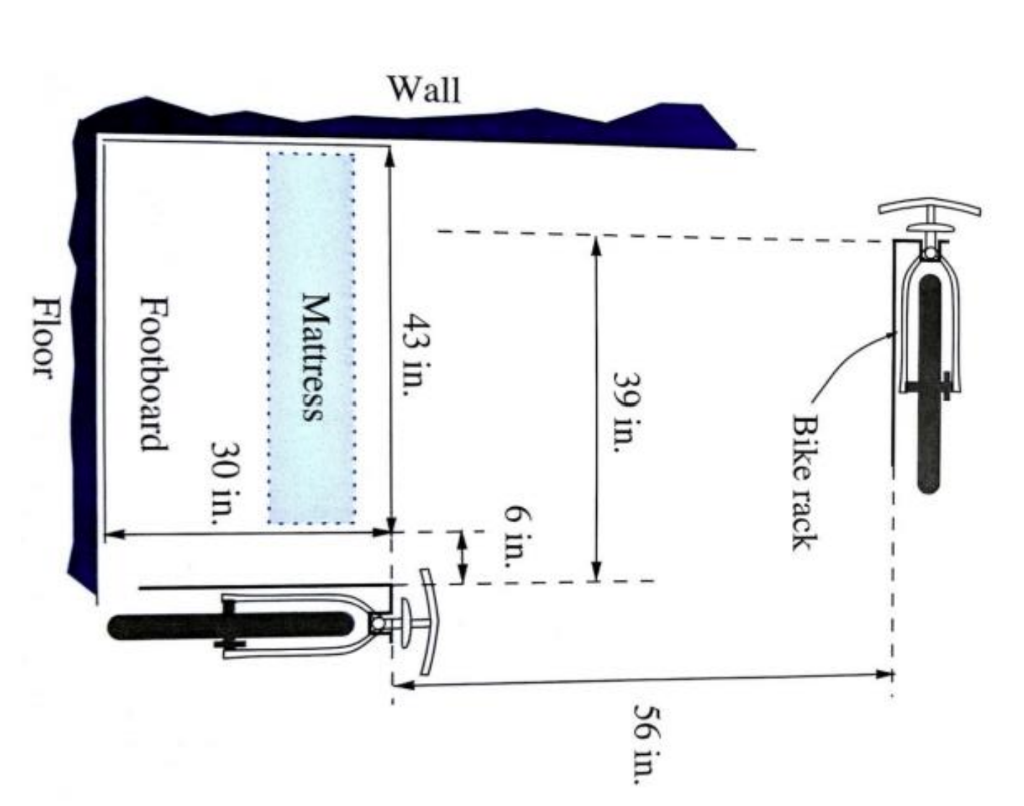Solved You’d like to develop a mechanism for storing bikes | Chegg.com