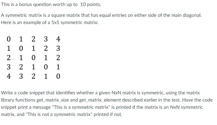 Solved This is a bonus question worth up to 10 points. A | Chegg.com