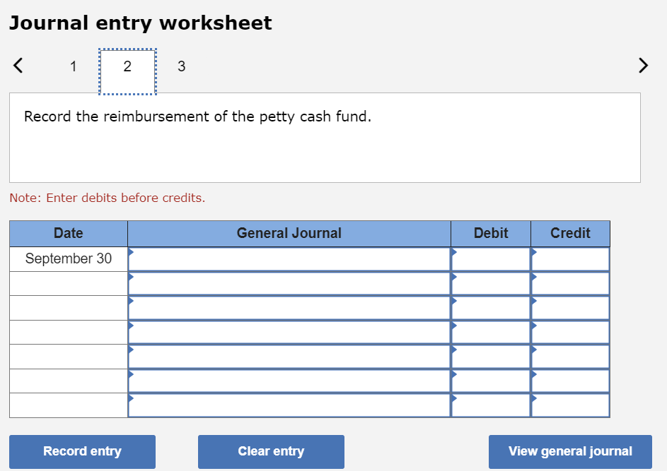 Solved Journal entry worksheet Prepare the journal entry to | Chegg.com