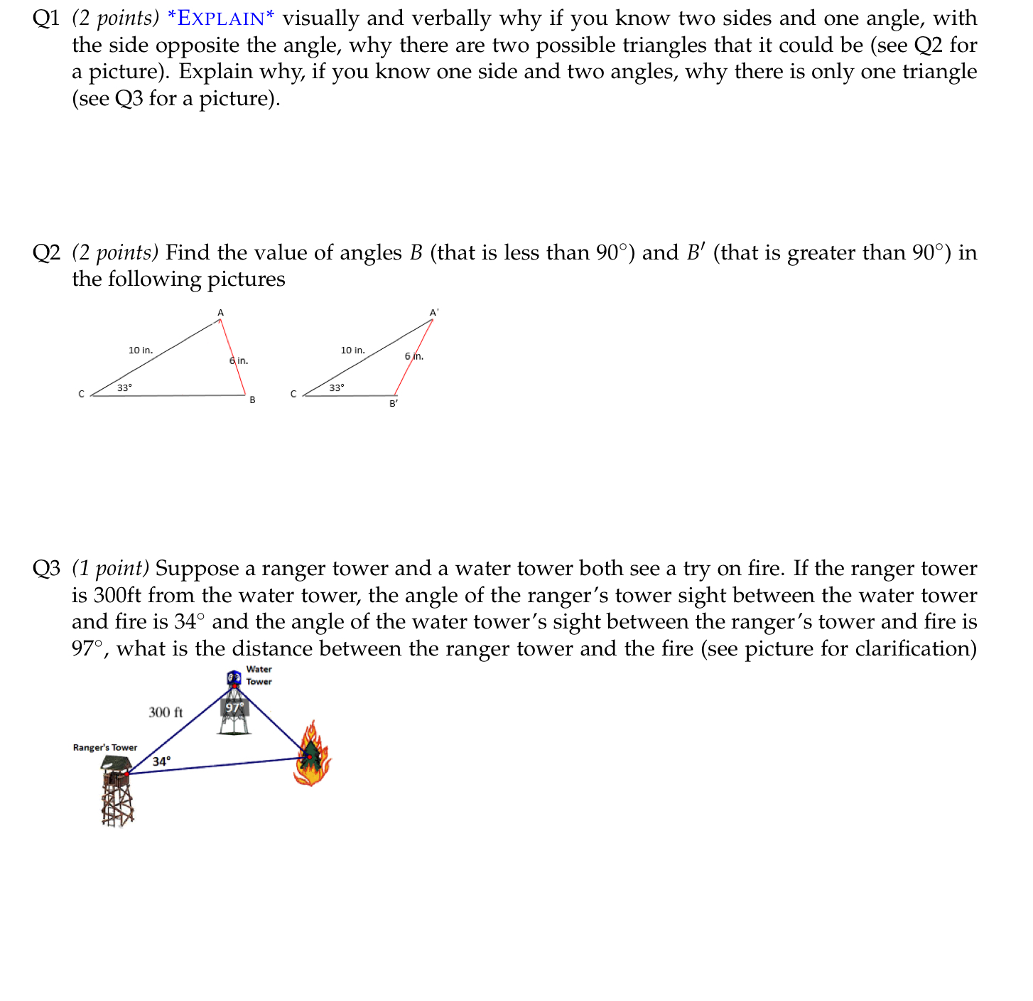 Solved Q1 (2 points) *EXPLAIN* visually and verbally why if | Chegg.com