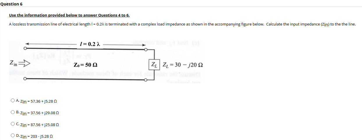 Question 6 Use The Information Provided Below To Chegg 