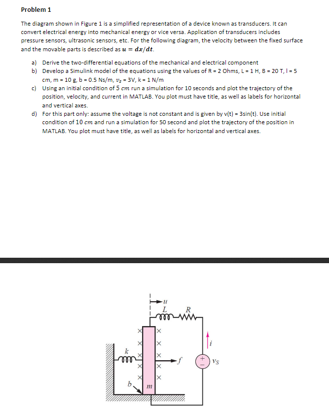 Solved Problem 1 The diagram shown in Figure 1 is a | Chegg.com