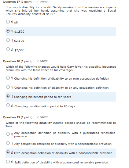 Question 1 (1 point) Saved Following the June 2017 | Chegg.com