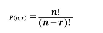 N N R Solved The number of permutations of n objects taken r at a | Chegg.com