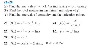 Solved 17-22 Find the intervals on which f is concave upward | Chegg.com