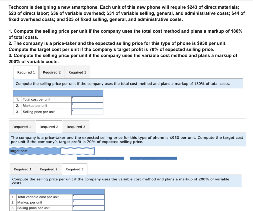 solved-techcom-is-designing-a-new-smartphone-each-unit-of-chegg