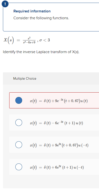 Solved Required Information Consider The Following | Chegg.com