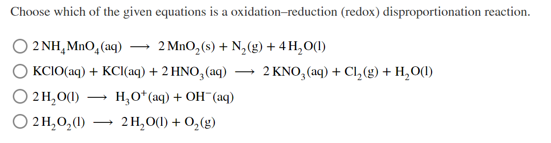 Solved Choose which of the given equations is a | Chegg.com