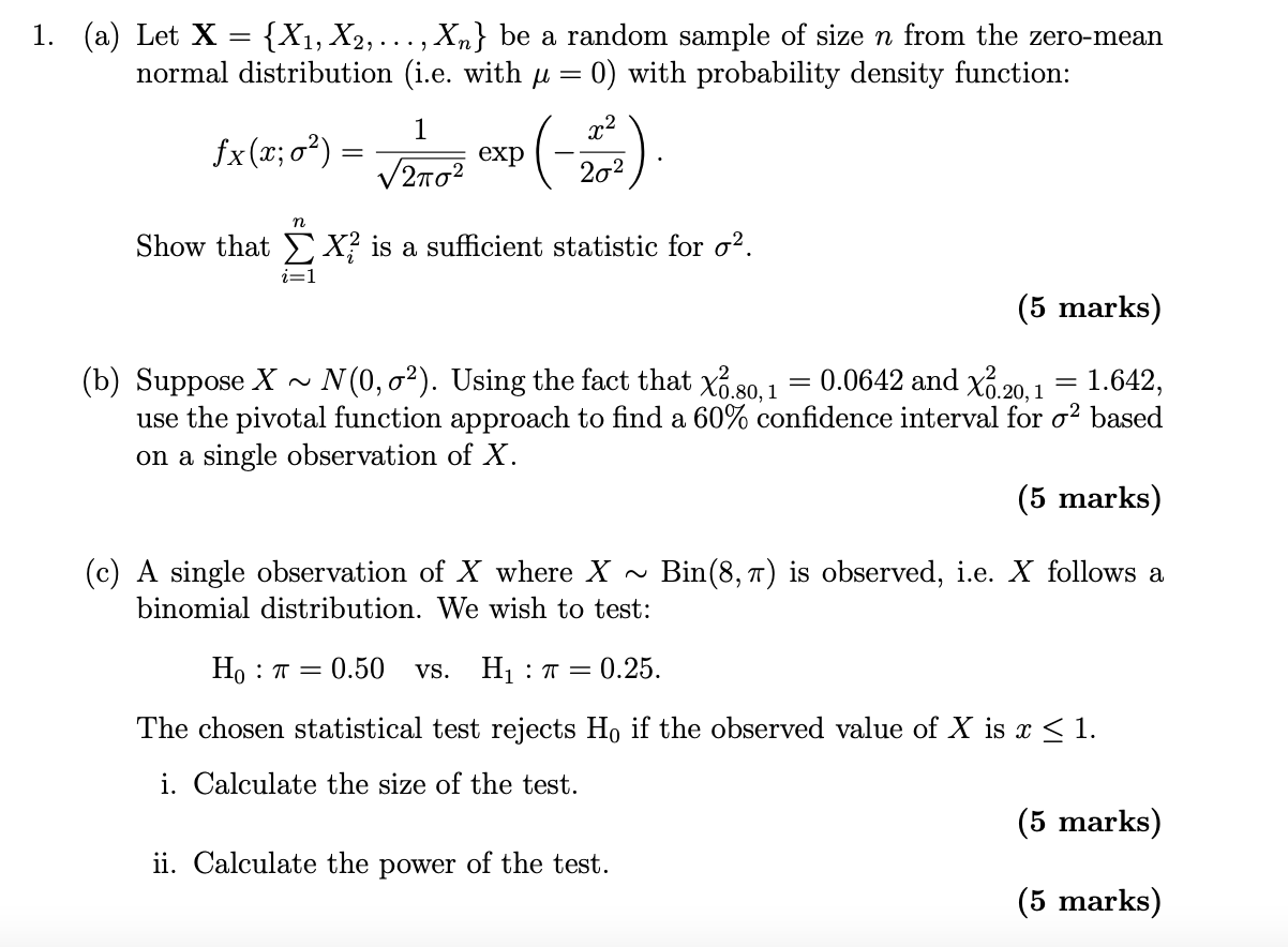 solved-1-a-let-x-x1-x2-xn-be-a-random-chegg