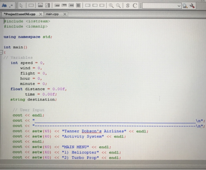 Solved I need help refactoring this code. I need to take the | Chegg.com