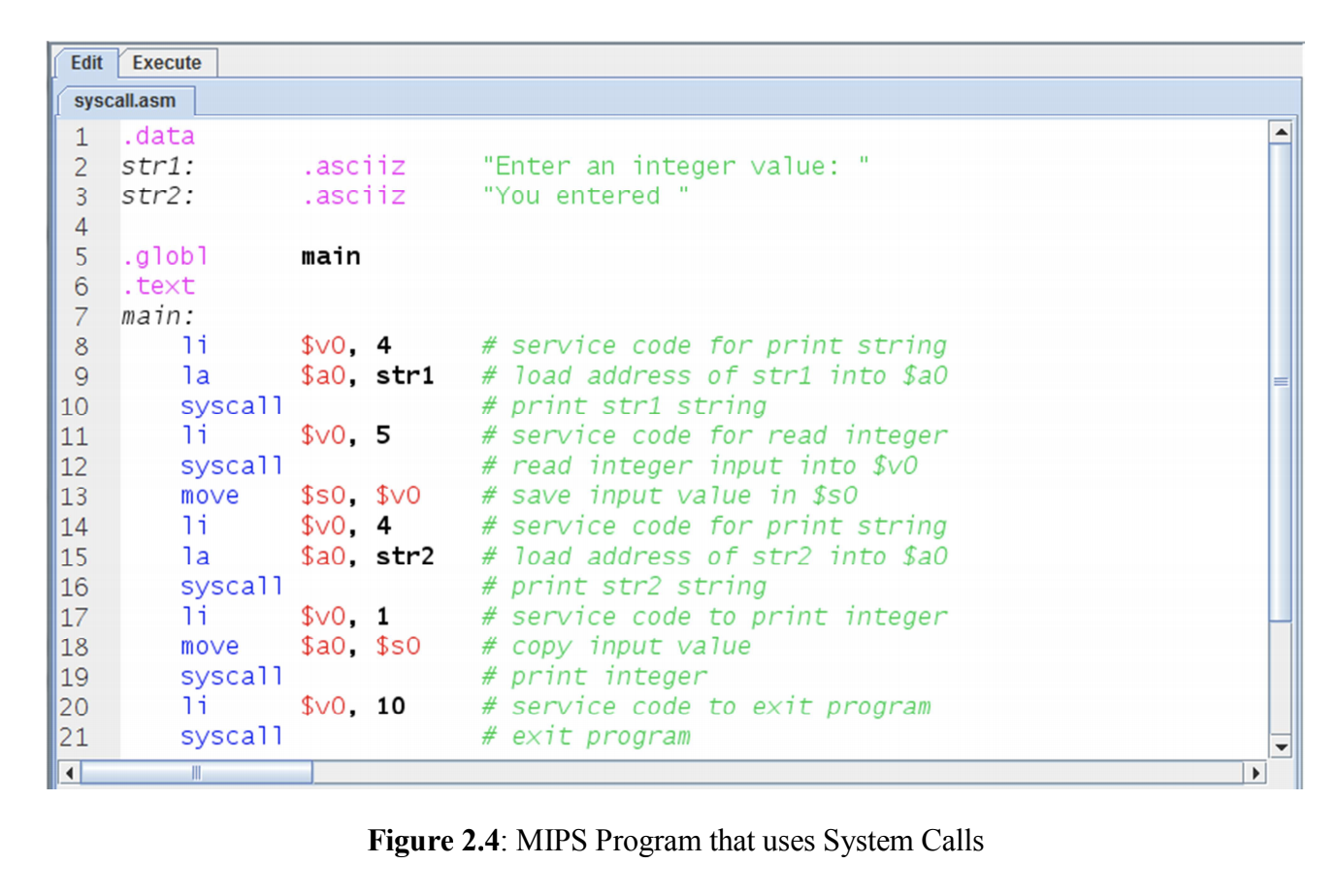 Solved Modify the program shown in Figure 2.4. Ask the user | Chegg.com