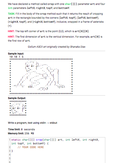 Solved PLEASE ANSWER ALL PARTS IN JAVA PLEASE ANSWER ALL | Chegg.com