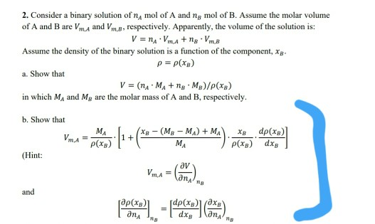 Solved I Am Stuck On Part B. Not Sure How To Prove That. | Chegg.com