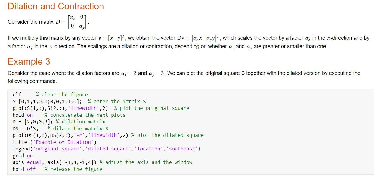 Solved [11] Consider the original square S. First apply the | Chegg.com