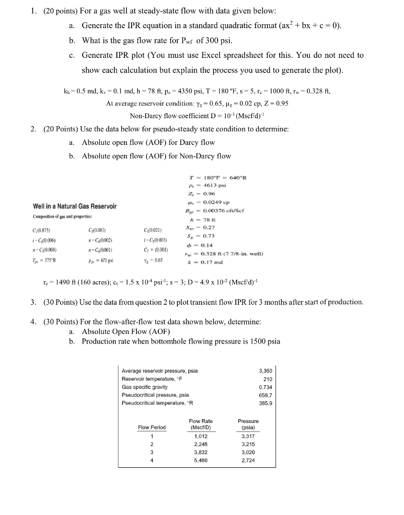 1-20-points-for-a-gas-well-at-steady-state-flow-chegg