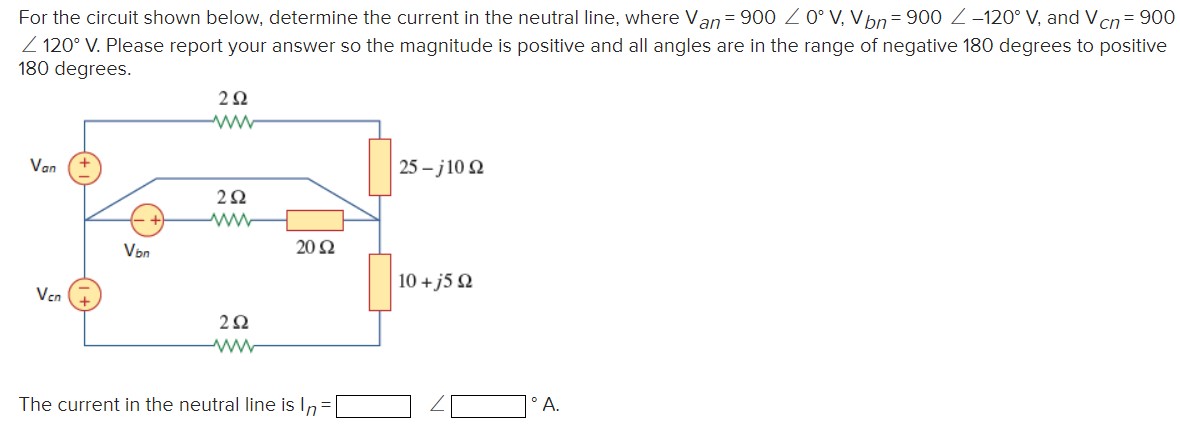 Solved For the circuit shown below, determine the current in | Chegg.com