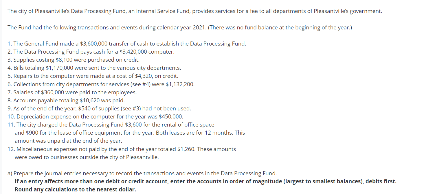 the-city-of-pleasantville-s-data-processing-fund-an-chegg