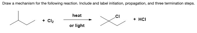 Solved Draw a mechanism for the following reaction. Include | Chegg.com