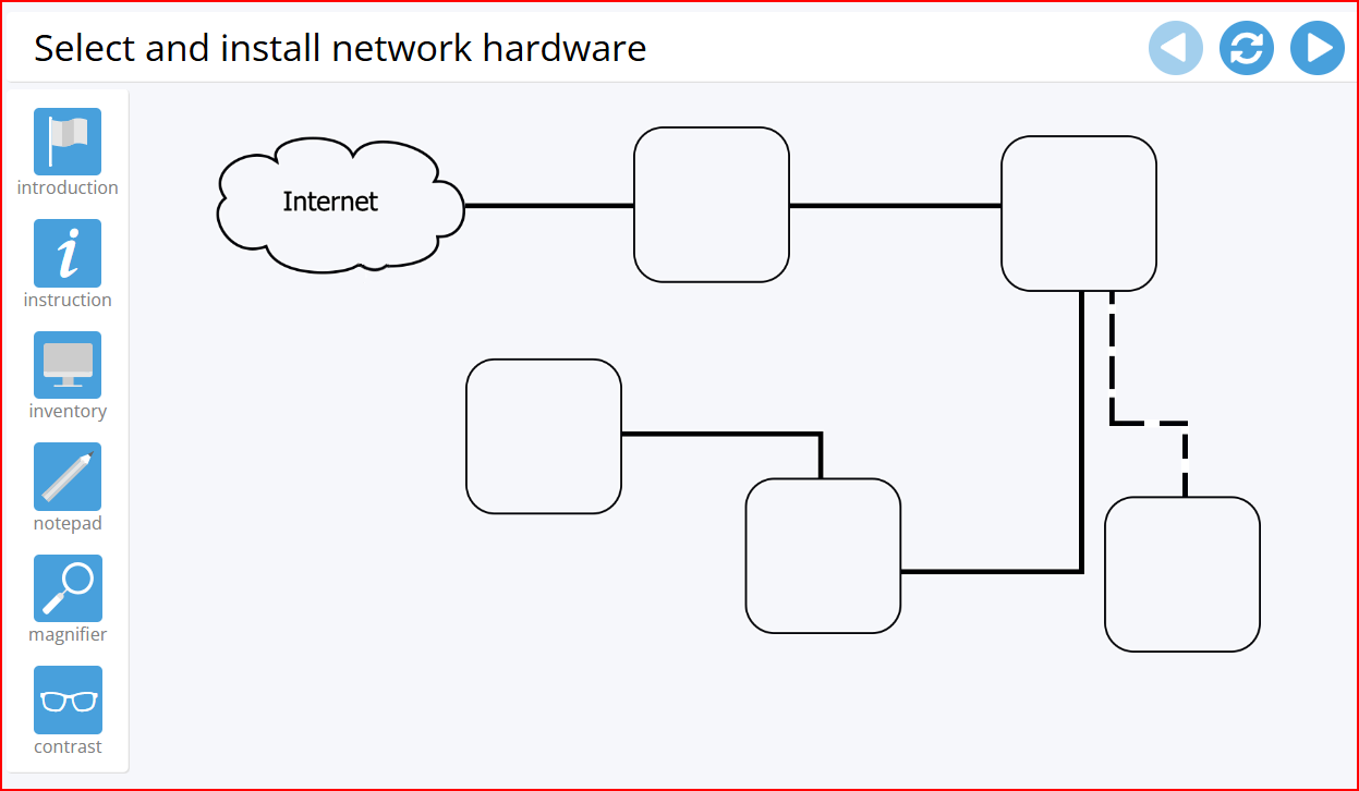 Select and install network hardware | Chegg.com