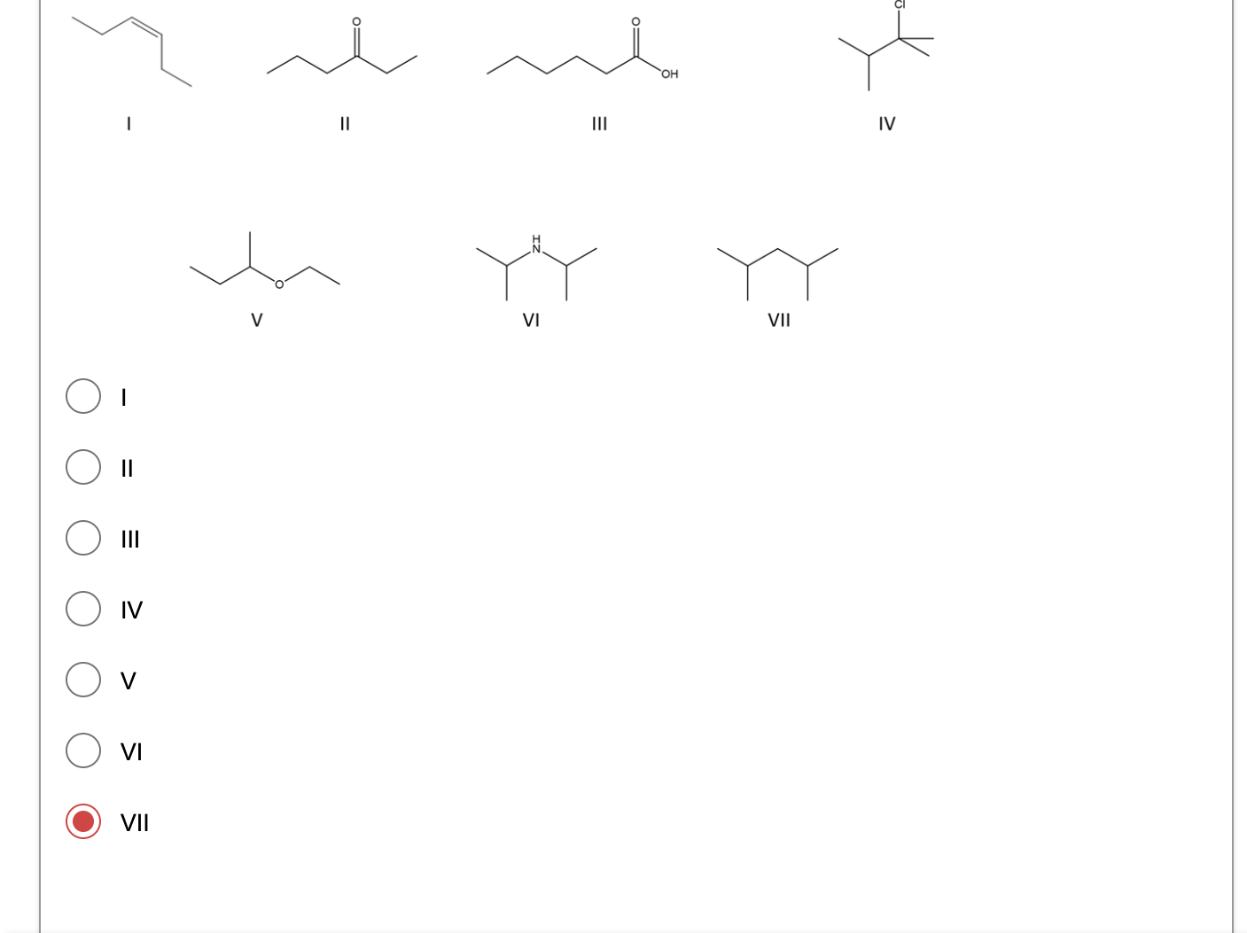 Solved Which compound is most consistent with the following | Chegg.com