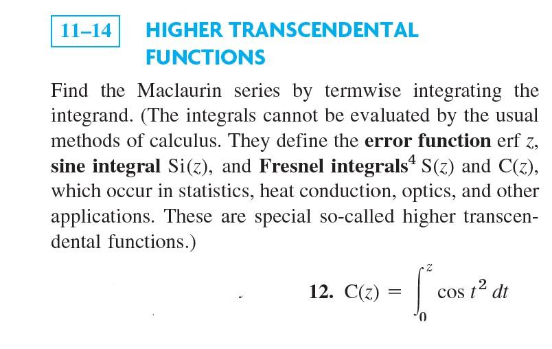 Solved use the cosine series and the substitution method chegg