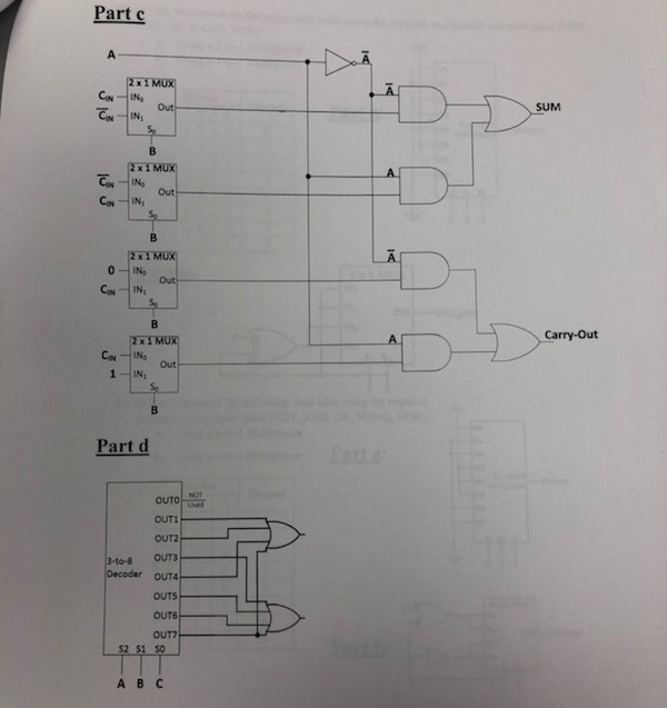 Solved 6. (5 Pts) Design a 4xl multiplexer using 2x1 | Chegg.com