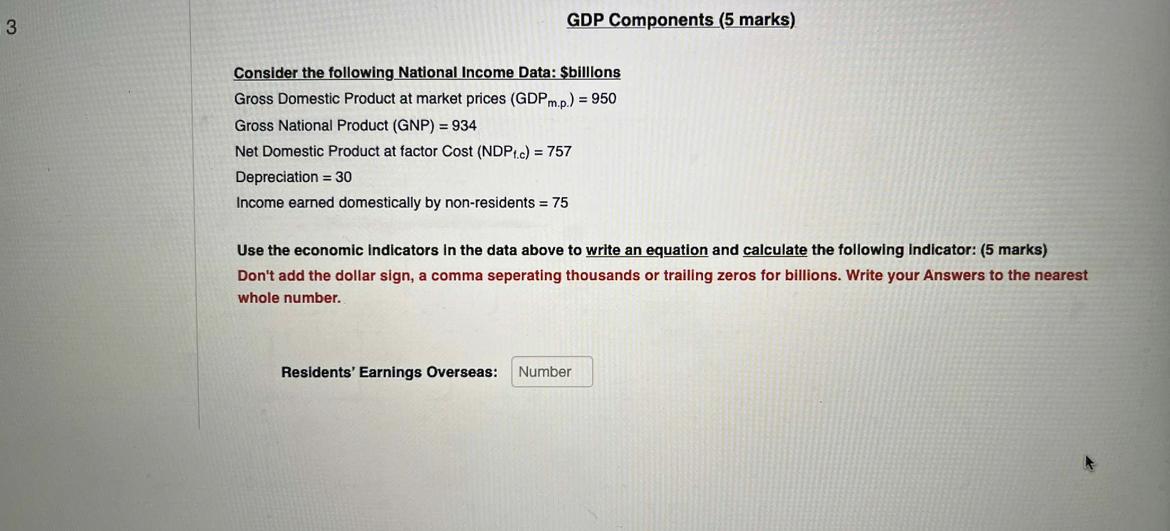 Net Domestic Product At Factor Cost