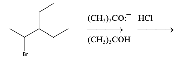 Solved (CH3)3CO: HCI (CH3)3COH | Chegg.com