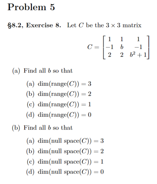 Solved Problem 5§8.2, ﻿Exercise 8. ﻿Let C ﻿be The 3×3 | Chegg.com