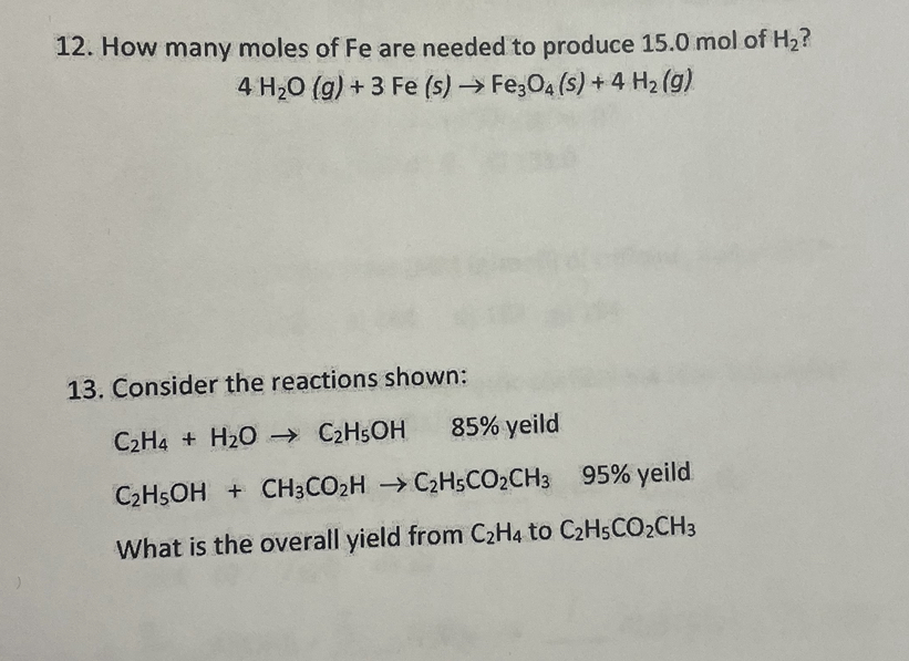 Solved 9. The industrial synthesis of ammonia from nitrogen | Chegg.com