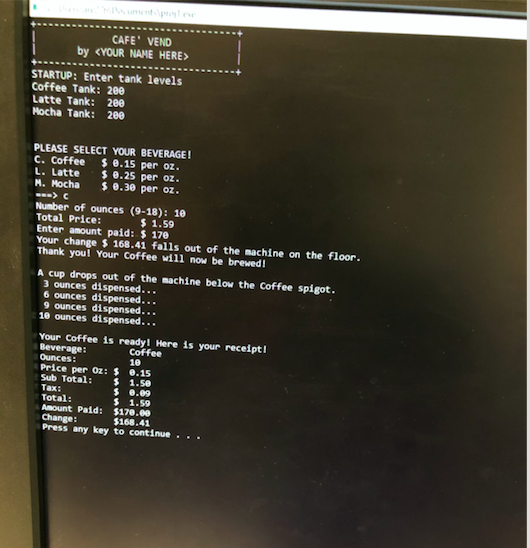 Solved Using C++ Write a program that simulates an | Chegg.com