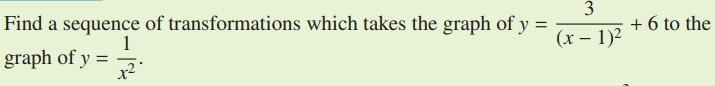 Solved Find a sequence of transformations which takes the | Chegg.com