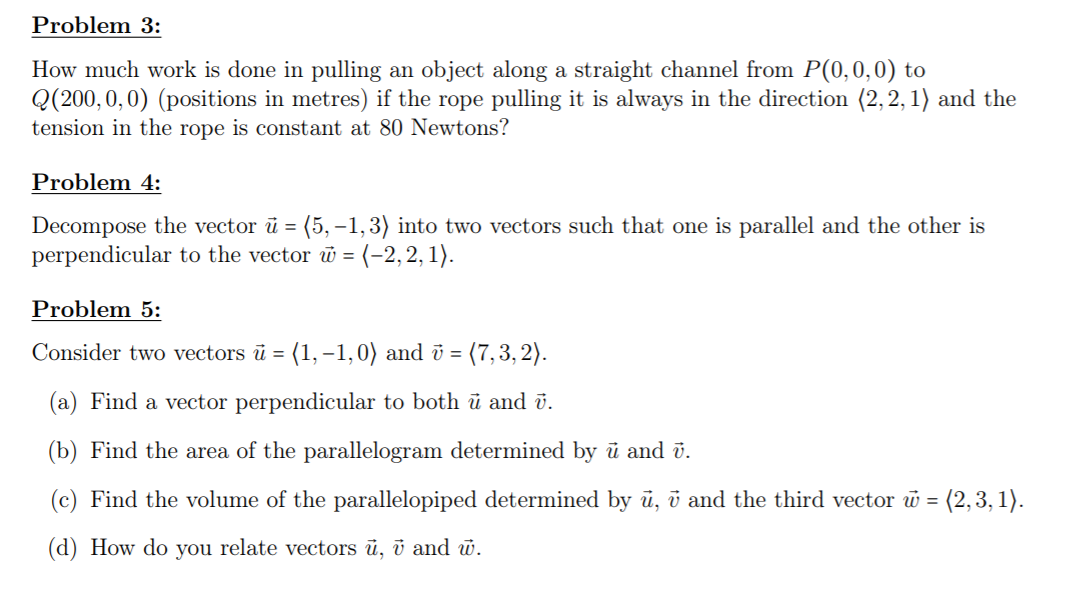 Solved Problem 3 How Much Work Is Done In Pulling An Obj Chegg Com