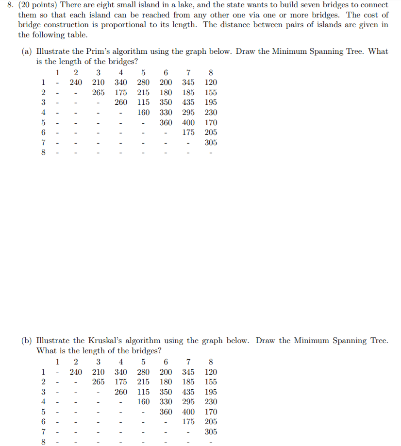 Solved Please help I need assistance with both parts of | Chegg.com