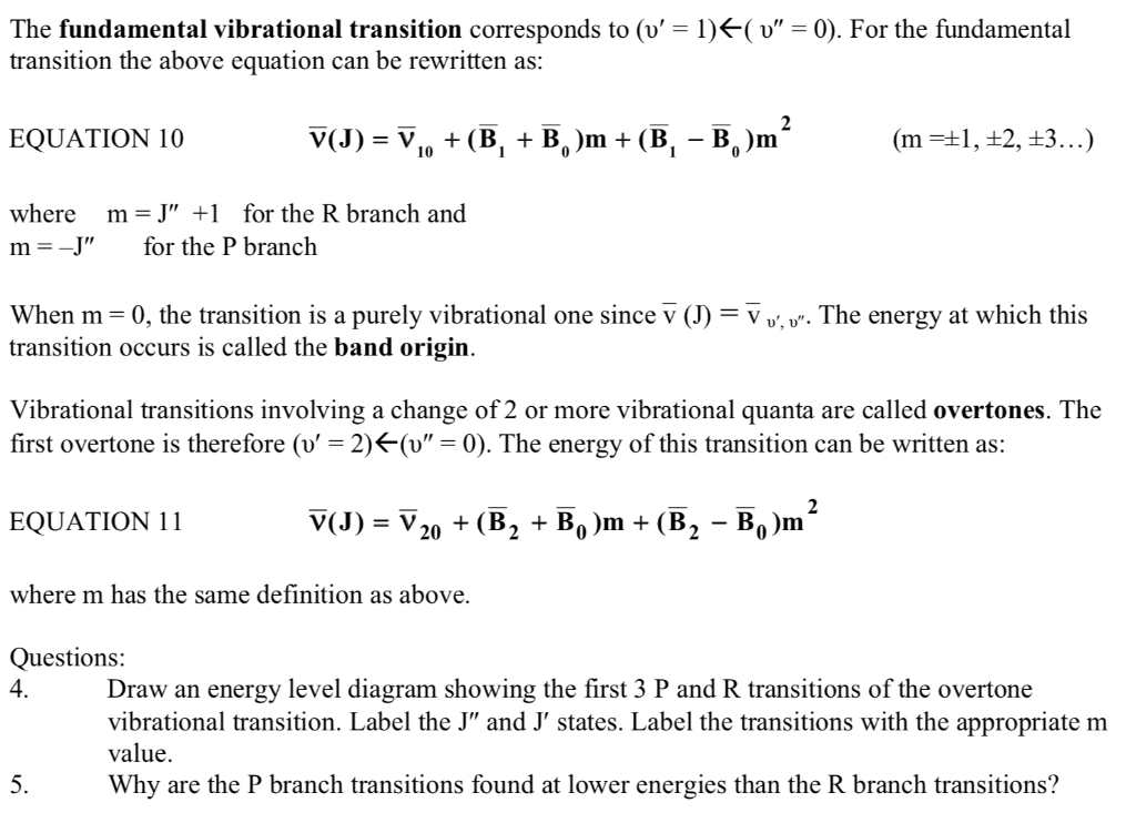 Solved 0 0 For The Fundamental The Fundamental Vibr Chegg Com