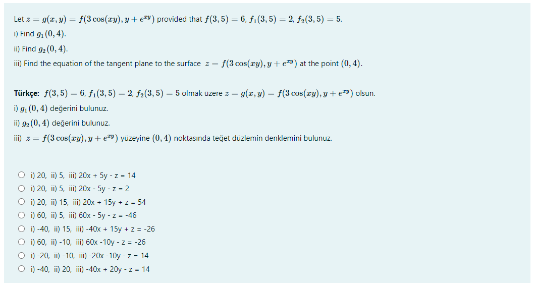 Solved Let Z G X Y F 3 Cos Xy Y Efy Provided That