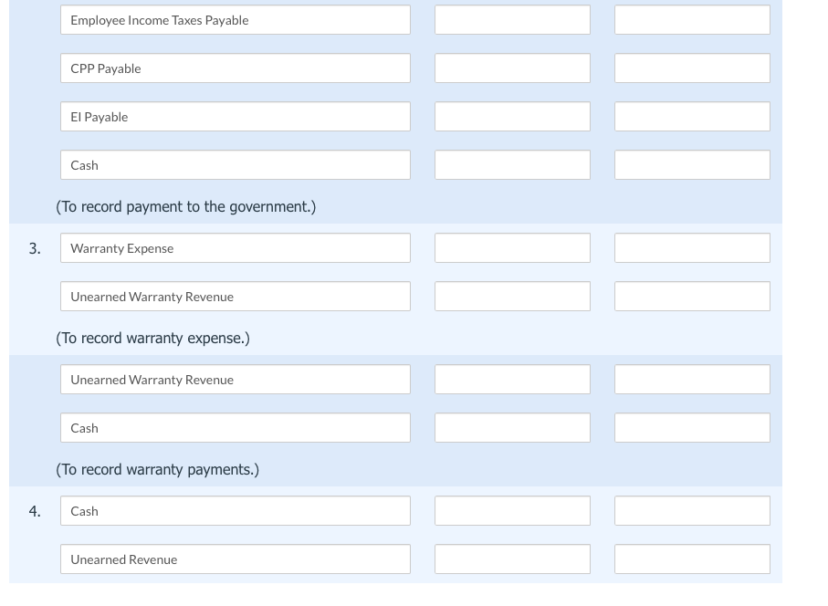 employee-income-taxes-payablecpp-payableel-payablecash-to-record