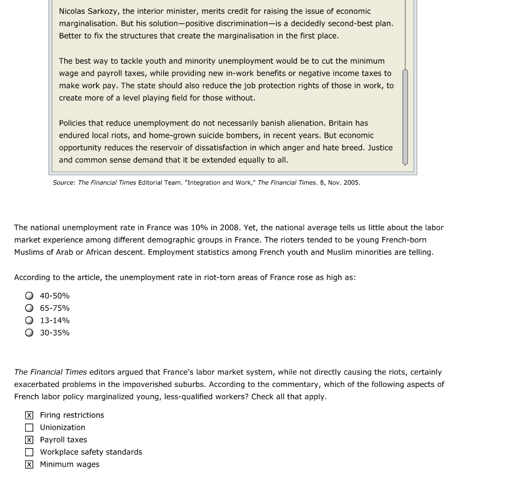 Solved Although Relatively High At 10 The National Rate