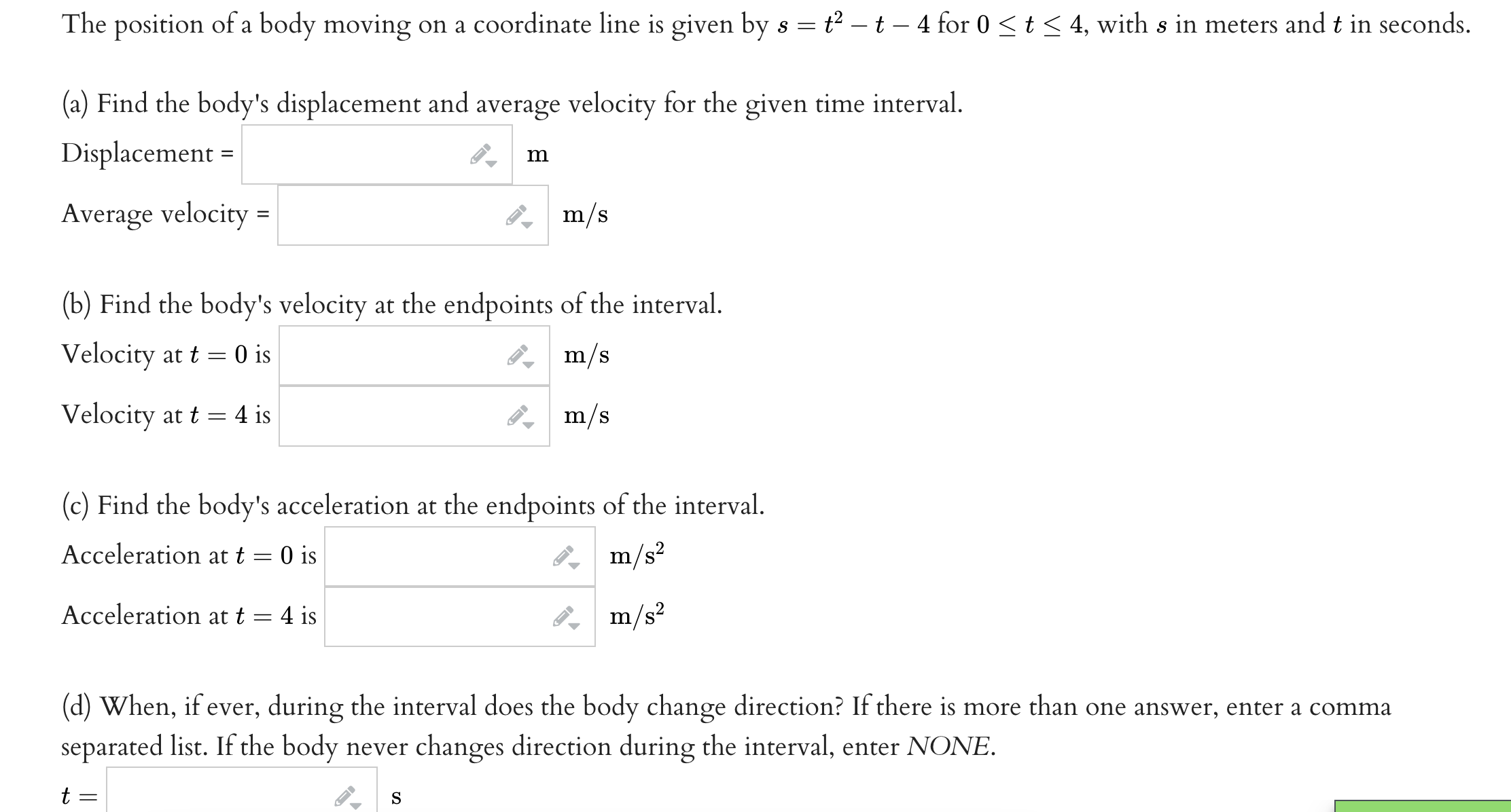 solved-the-position-of-a-body-moving-on-a-coordinate-line-is-chegg