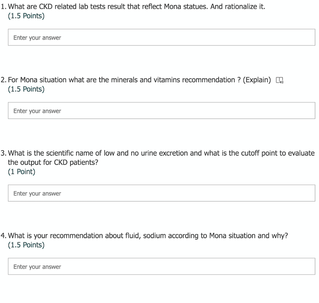 nutrition case study questions