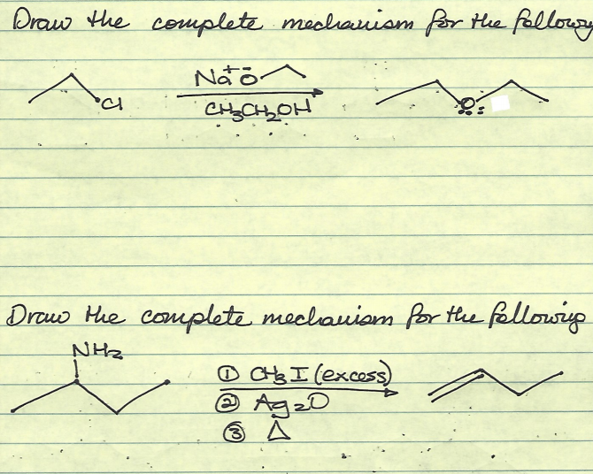Solved Draw the complete mechanism for the follow Nao | Chegg.com