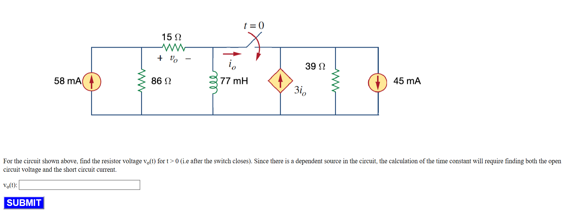 Solved For The Circuit Shown Above, Find The Resistor | Chegg.com