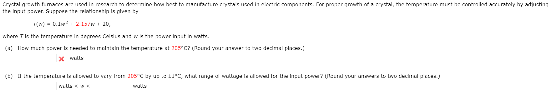 Solved Crystal growth furnaces are used in research to | Chegg.com