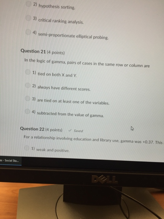 Solved 2) hypothesis sorting. 3) critical ranking analysis. | Chegg.com