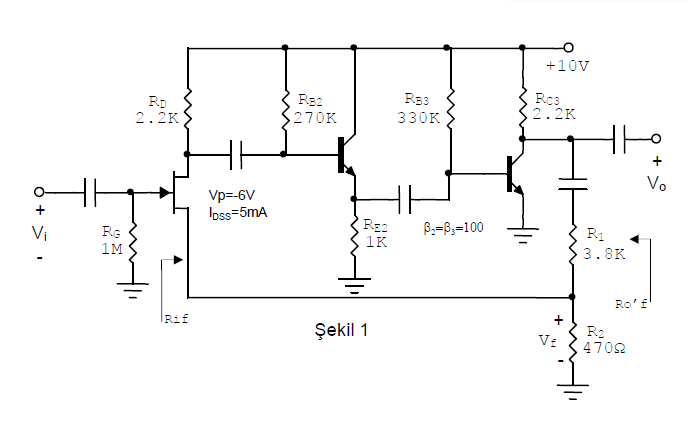 vbe=0.7v vt=25mvAvf=?Rif=?Ro'f=?voltage gain, in and | Chegg.com