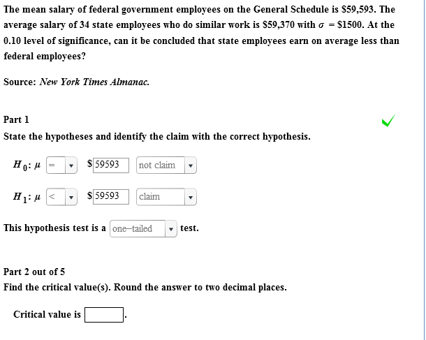 Federal Employees Average Salary