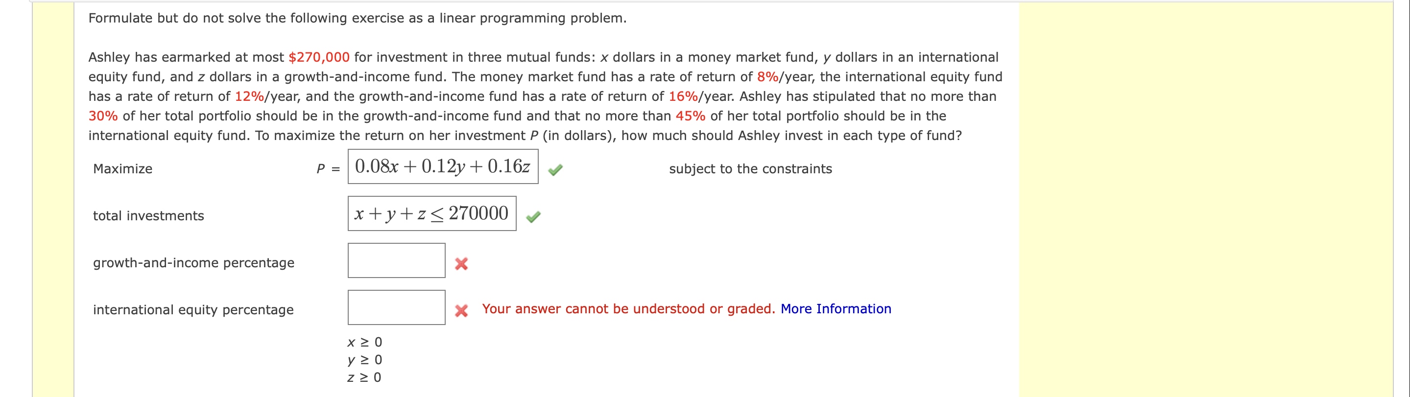 Solved Formulate but do not solve the following exercise as | Chegg.com